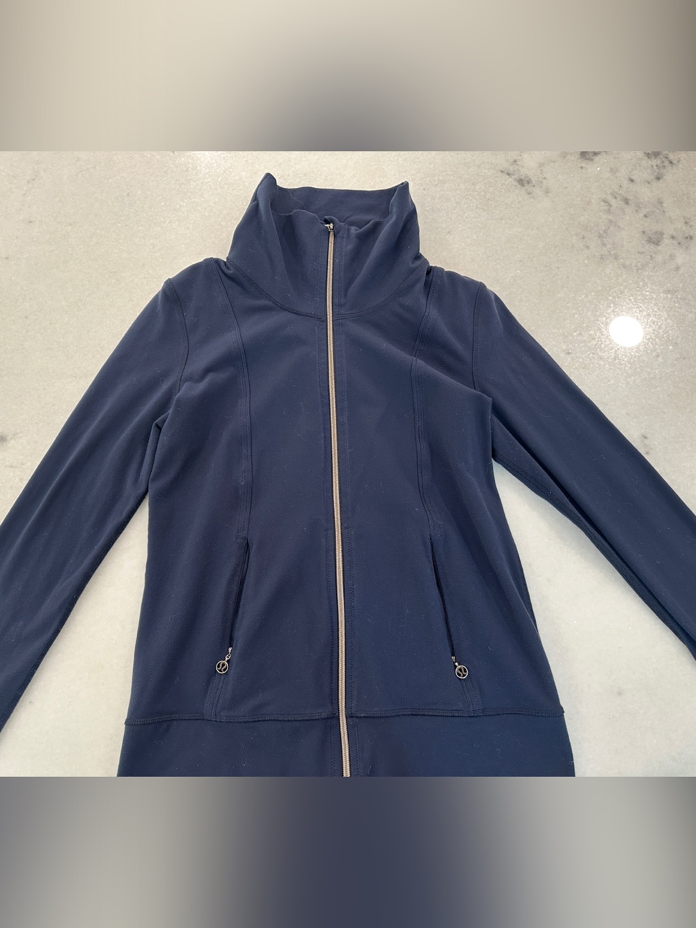 Lululemon Navy Full-Zip Jacket